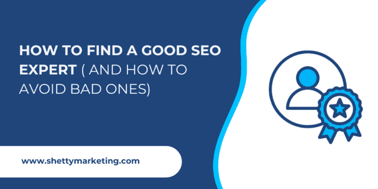 How to find a good SEO expert