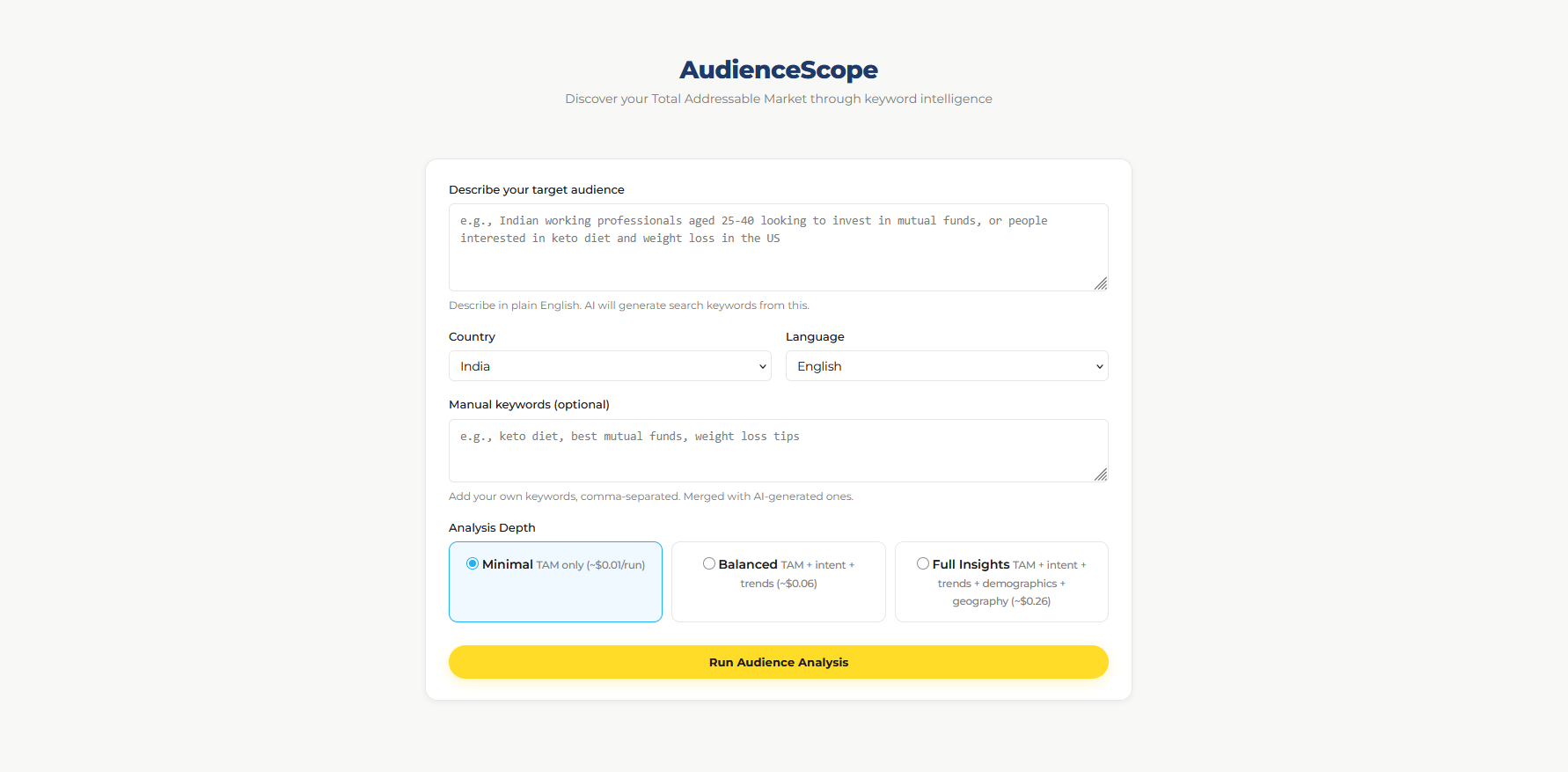 Audience Research